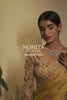 Yellow Organza Saree with Thread, Beads, and Lavish Bore Work
